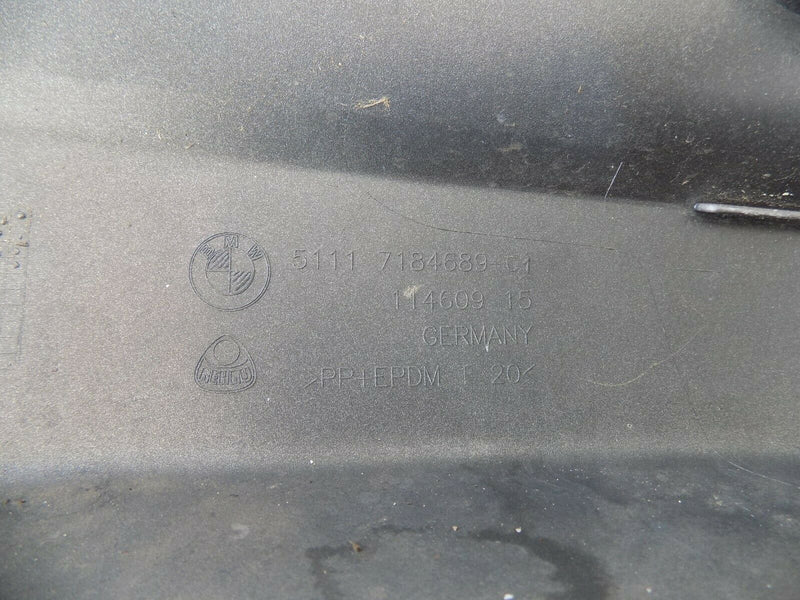 BMW 6 SERIES E63 E64 LCI 2010 FRONT BUMPER IN SILVER GENUINE 551117184689