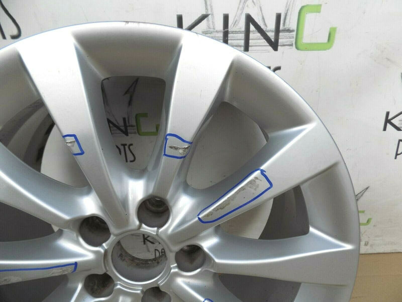 AUDI A6 17" INCH RIM ALLOY WHEEL 8J X17H2 ET39 SILVER *DAMAGE 4G0601025BH