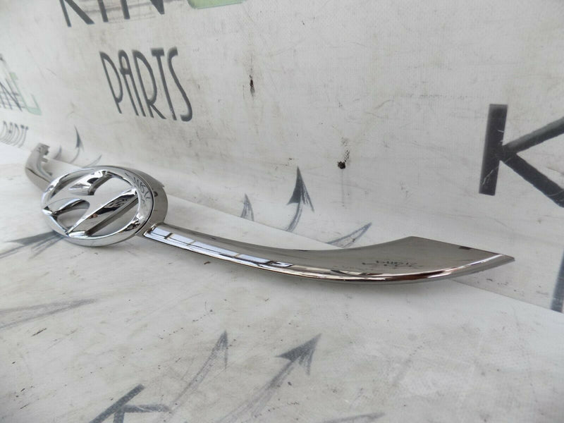 Hyundai I30 Front Bumper Grill / Chrome Badge Strip 86596-N7010 Genuine!