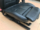BMW F30 F31 SALOON ESTATE GENUINE FRONT SEAT BLACK LEATHER LEFT SIDE & SEATBELT