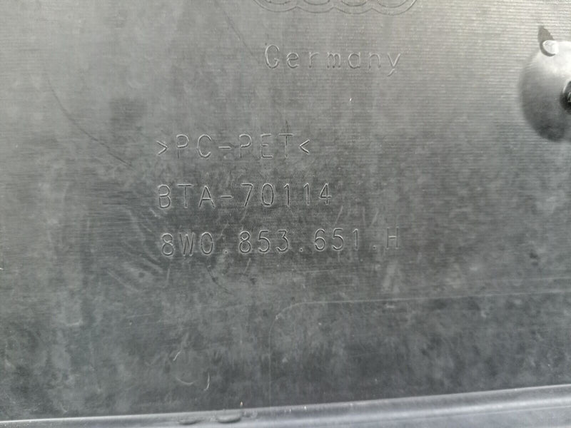 AUDI A4 S4 S LINE B9 2015-2019 FRONT BUMPER GENUINE 8W0807437 F-L