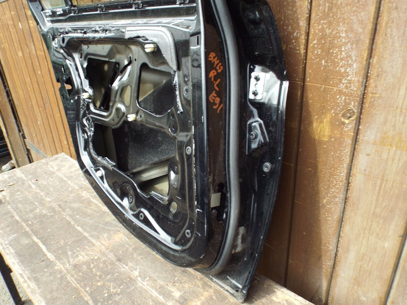 BMW 3 SERIES ESTATE E91 2005-2012 REAR DOOR LEFT PASSENGER SIDE N/S BLACK