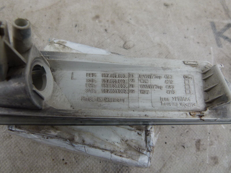 PORSCHE BOXSTER 987 2004-09 LEFT WING INDICATOR GENUINE 987631033