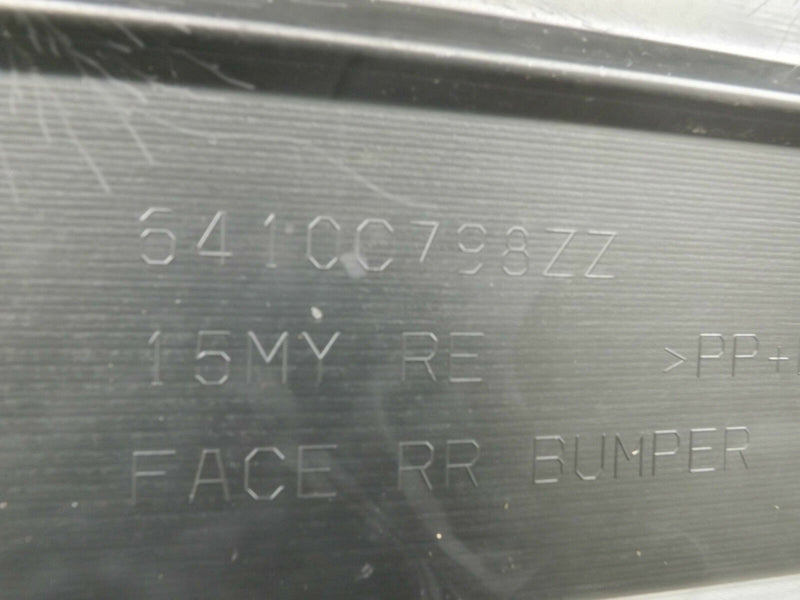 MITSUBISHI OUTLANDER MK3 FACELIFT 2015 2016 REAR BUMPER GENUINE BLACK (A0204)