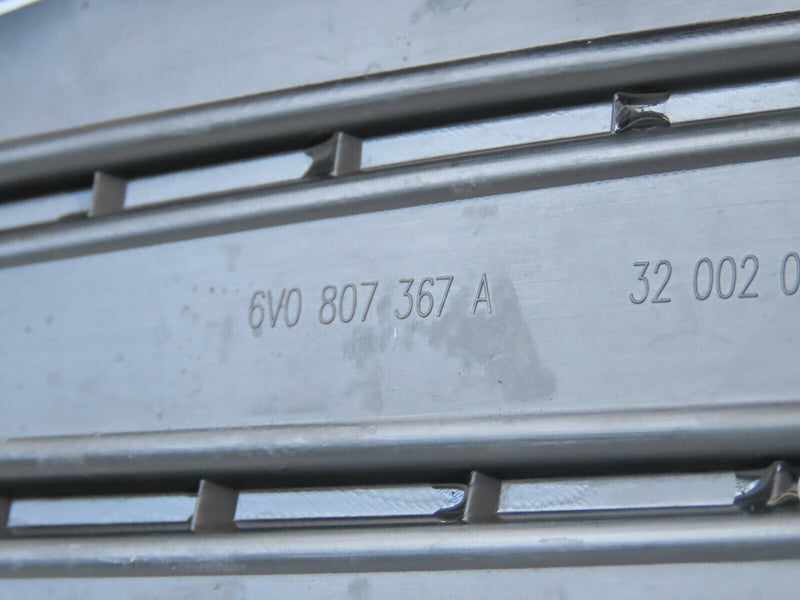 SKODA FABIA 2018-ON FRONT BUMPER LEFT FOG LIGHT COVER GRILLE 6V0807367A