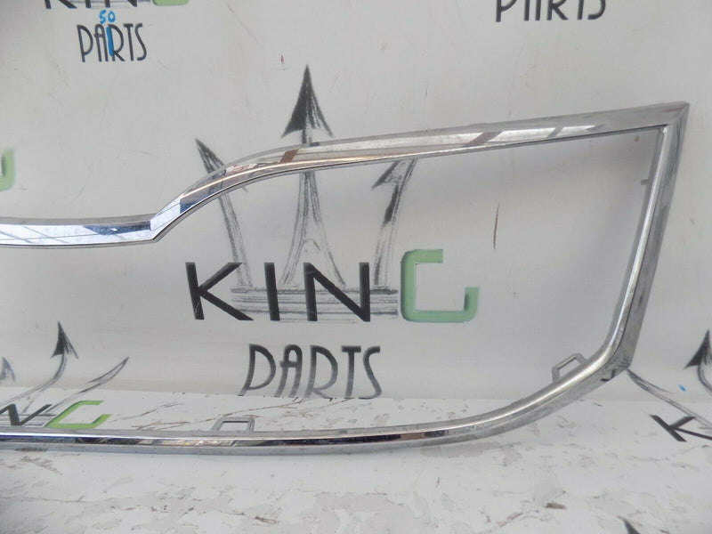 SKODA OCTAVIA 2017-19 FACELIFT FRONT UPPER GRILL SURROUND CHROME TRIM 5E0853761