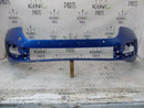 SKODA OCTAVIA IV MK4 5E 2020 UP--FRONT BUMPER IN BLUE PDC HOLES 5E3807221