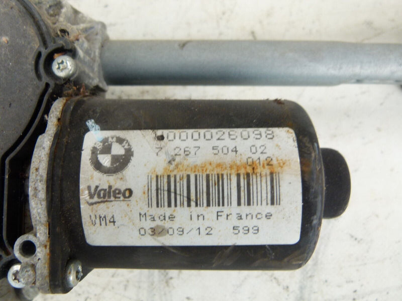 BMW F30 F31 2012-2015 FRONT WINDSCREEN WIPERS MOTOR & LINKAGE 726750402 #