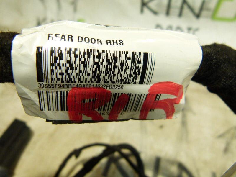 RANGE ROVER SPORT 13-17 REAR RIGHT DOOR WIRING LOOM GENUINE GK6214632