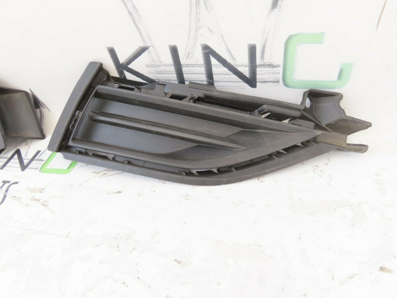 VW GOLF MK7 FACELIFT 2017-2019 FRONT PAIR OF RIGHT & LEFT GRILLE BLACK MAT