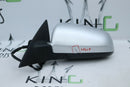 AUDI A6 C6 2004-2011 LEFT PASSENGER SIDE WING ELECTRIC MIRROR SILVER