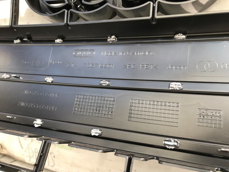 AUDI A4 8W B9 FACELIFT 2020-ON FRONT RADIATOR GRILL GRILLE 8W0853651 DF
