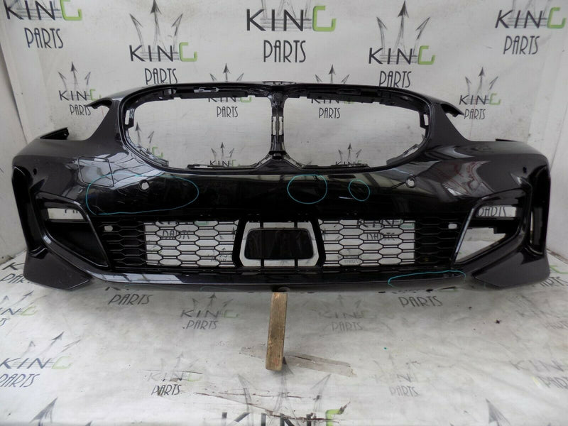 BMW 1 SERIES F40 M SPORT 2019-ON FRONT BUMPER BLACK GRILL GENUINE 8070928