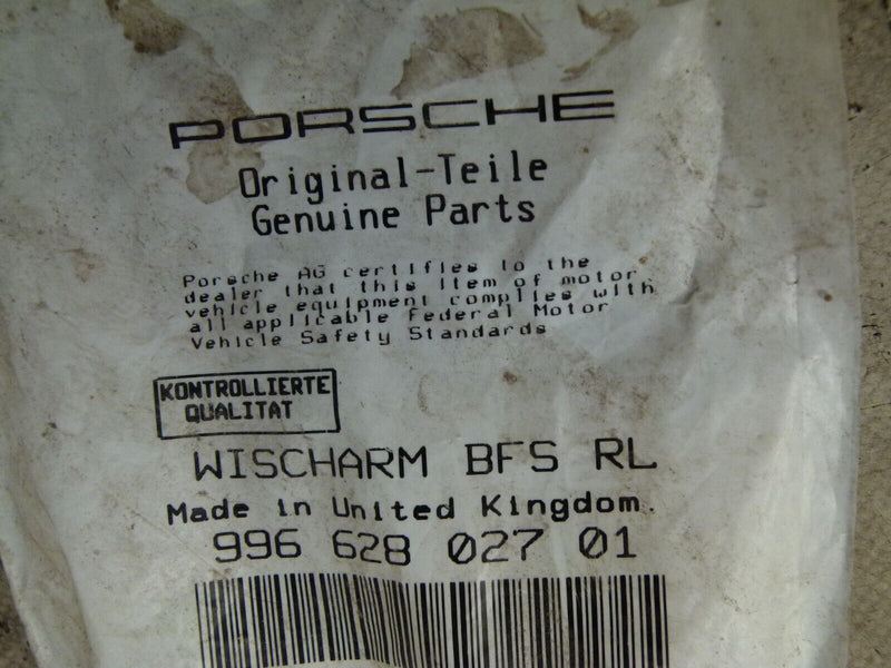 PORSCHE BOXSTER 986 1996-04 FRONT LEFT WIPER ARM GENUINE 996628027015