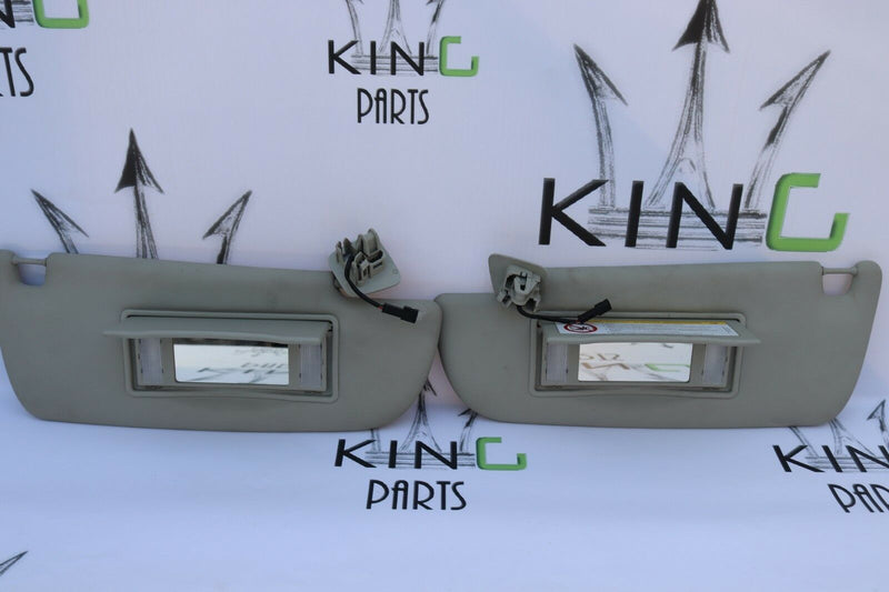SAAB 93 9-3 2003-2008 PAIR OF SUN VISOR DRIVER AND PASSENGER SIDE 78343D521