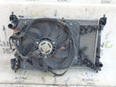 VAUXHAL CORSA D 1.3 CDTI AIR CON CONDENSER & COOLING FAN RADIATOR 13310108