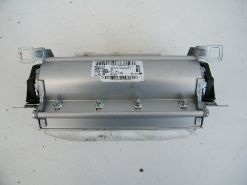 VW TOUAREG MK1 (7L) 2002-2006 DASH AIR BAG PASSENGER SIDE N/S AIRBAG 7L0880202