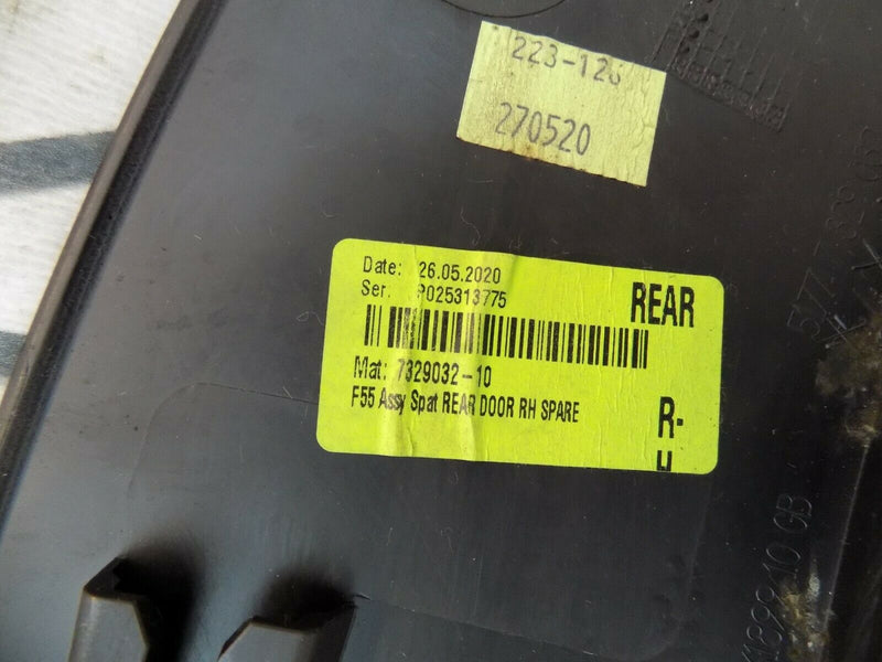 MINI COOPER F55 2014-19 COOPER S DOOR RIGHT REAR WHEEL ARCH TRIM COVER