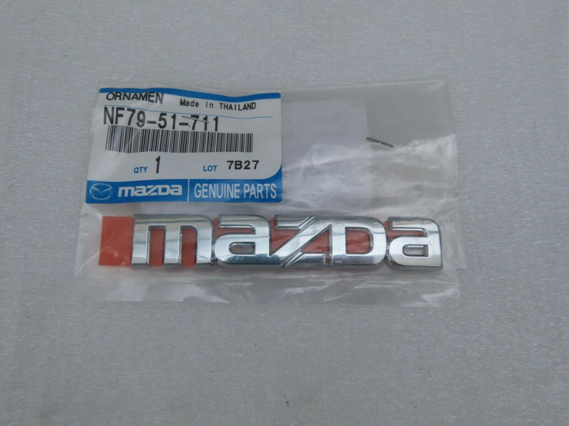 Mazda 2006-2015 MX-5 Miata 3 Rear Chrome Nameplate Emblem NF79-51-711 /S58-79