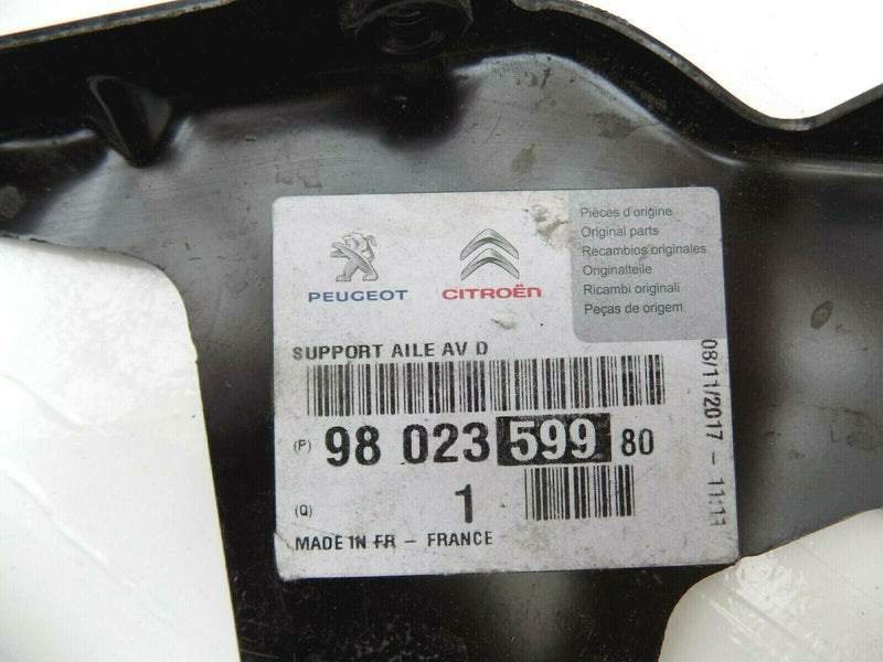 RENAULT CLIO 2012-2018 FRONT RIGHT FENDER SUPPORT BRACKET 641340096R /S48-06