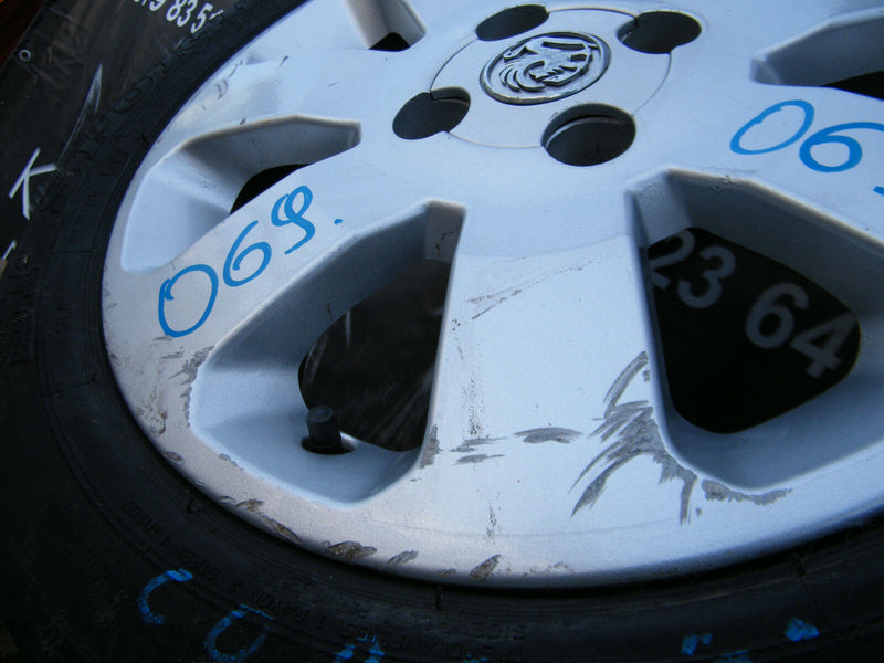 OPEL VAUXHALL CORSA C GENUINE ALLOY WHEEL TYRE 15" 4x100 185/55R15 6Jx15 (069)