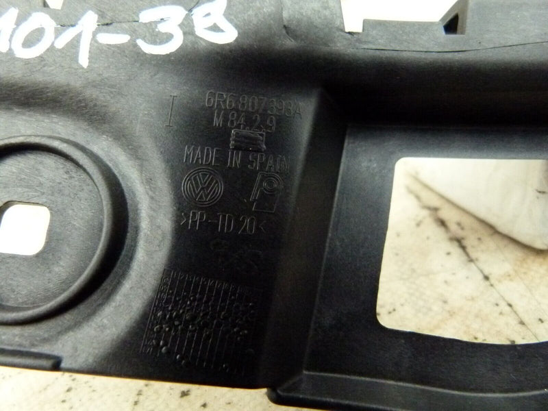 VW POLO MK5 6R 2009-14 REAR BUMPER LEFT BRACKET GENUINE 6R6807393