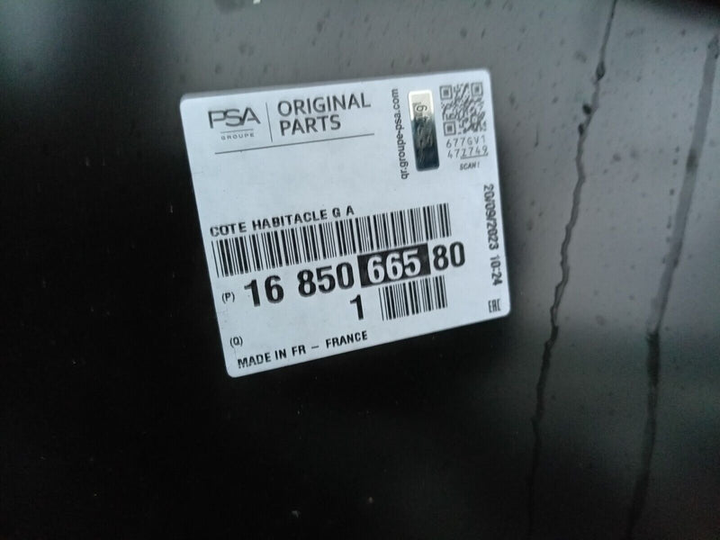 DISPATCH, EXPERT, VIVARO PROACE 2018-ON LEFT SIDE COATING LAYER BODY PANEL P1982