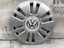 VW UP 2011-2017 FOX GENUINE 14" WHEEL TRIM CAP COVER WITH CLAMP 1S0601147D