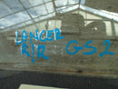 Mitsubishi Lancer Sportback GS2 GS3 Rear Door Window Glass Right Driver Side O/