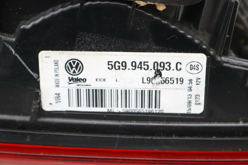 VW GOLF VII MK7 2012-ON ESTATE ALTRACK BOOT LID TAILGATE LEFT LIGHT LAMP