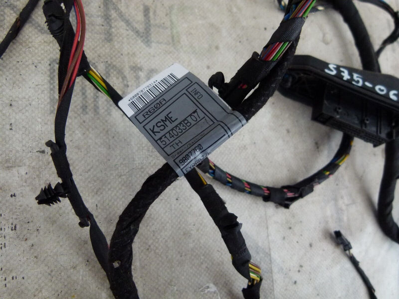 MINI COUNTRYMAN R60 2010-16 REAR LEFT DOOR WIRING LOOM GENUINE 9807760