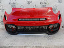 FIAT 500 ABARTH 595 16+ FCL FRONT BUMPER RED+GRILLS GENUINE OEM 735633044