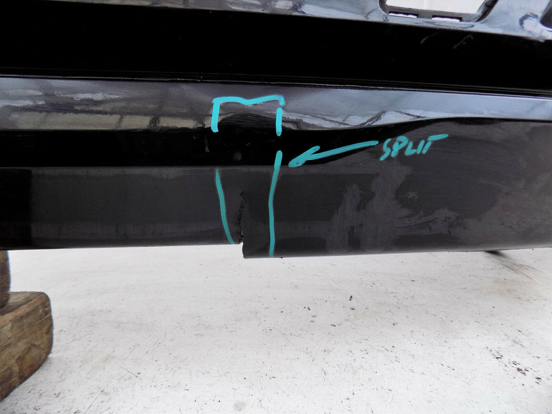 BMW 3 SERIES F30 2012 2013 2014 4ZYL SALOON BLACK REAR BUMPER 51127256930