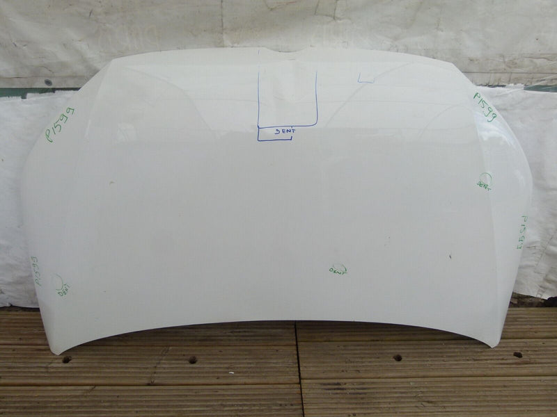 VW TOURAN 2nd FACELIFT 2010-15 GENUINE BONNET HOOD PANEL WHITE 1T0823155