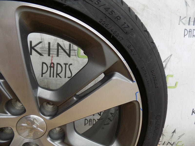 PEUGEOT 308 MK2 2013-2021 17" ALLOY WHEEL 7.5Jx17 ET44 GENUINE 9677989777