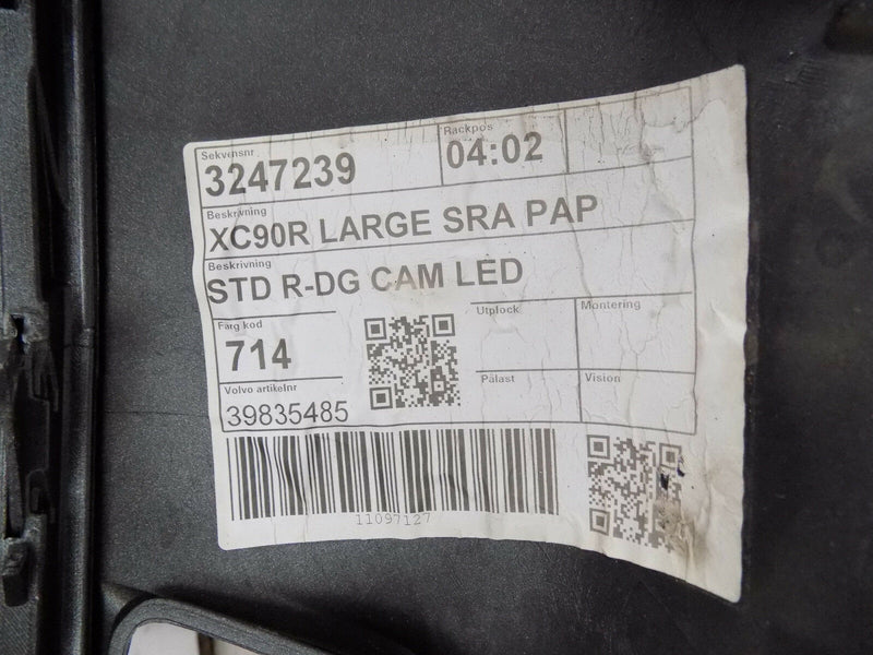 VOLVO XC 90 XC90 2015 2016 2017 GREY FRONT BUMPER GENUINE (3920) KING PARTS