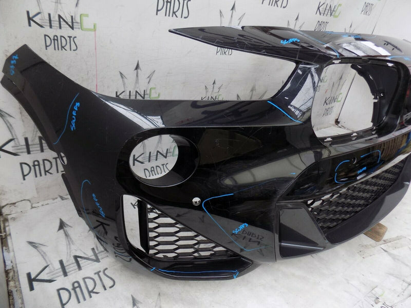 BMW X2 F39 M SPORT 2019-ON GENUINE BLACK FRONT BUMPER GRILL 5111 7428927