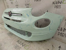 FIAT 500 2015-ON 120TH FACELIFT FRONT BUMPER POP MINT + BADGE 735619476