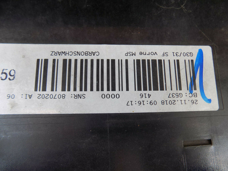 BMW 5 SERIES G30 G31 M-SPORT 2018-ON FRONT BUMPER GENUINE 6x PDC 8064928