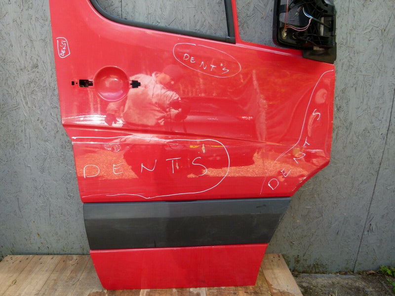 MERCEDES SPRINTER W906 06-17 FRONT DOOR PANEL RIGHT SIDE & LOCK MECHANISM