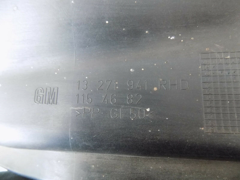 VAUXHALL ASTRA J GTC 2009-2015 RHD UNDER SCUTTLE PANEL TRIM 13271941