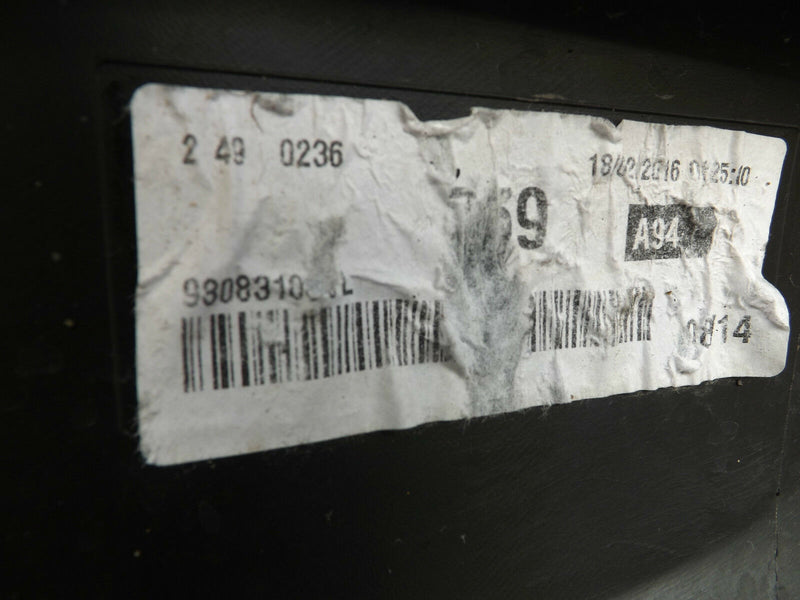 Peugeot 2008 2013-On Front Bumper Lower Part Bottom Genuine (A6301)