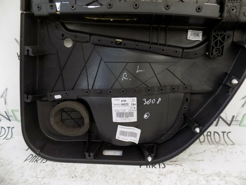 PEUGEOT 3008 2008-2016 REAR LEFT DOOR CARD INTERIOR PANEL 98005842ZE