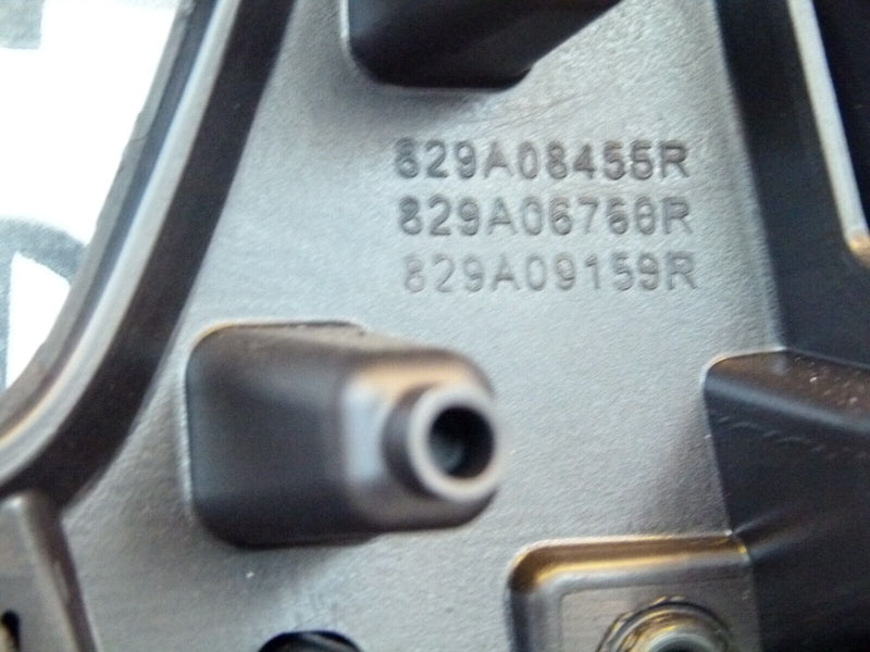 RENAULT CAPTUR 2020-ON REAR RIGHT DRIVER SIDE DOOR CARD 829A08455R