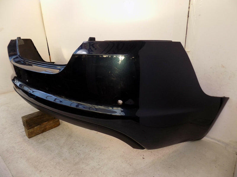 JAGUAR XF 2008 2009 2010 2011 2012 D.BLUE REAR BUMPER GENUINE PDC HOLES