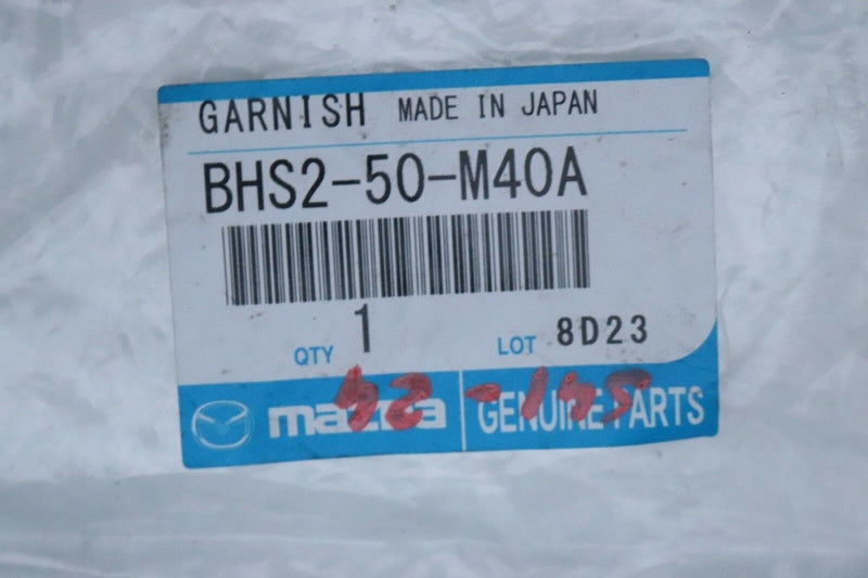 MAZDA 3 2014-2015 REAR LEFT DOOR WINDOW TRIM MOULDING GARNISH BHS250M40A /S41-24