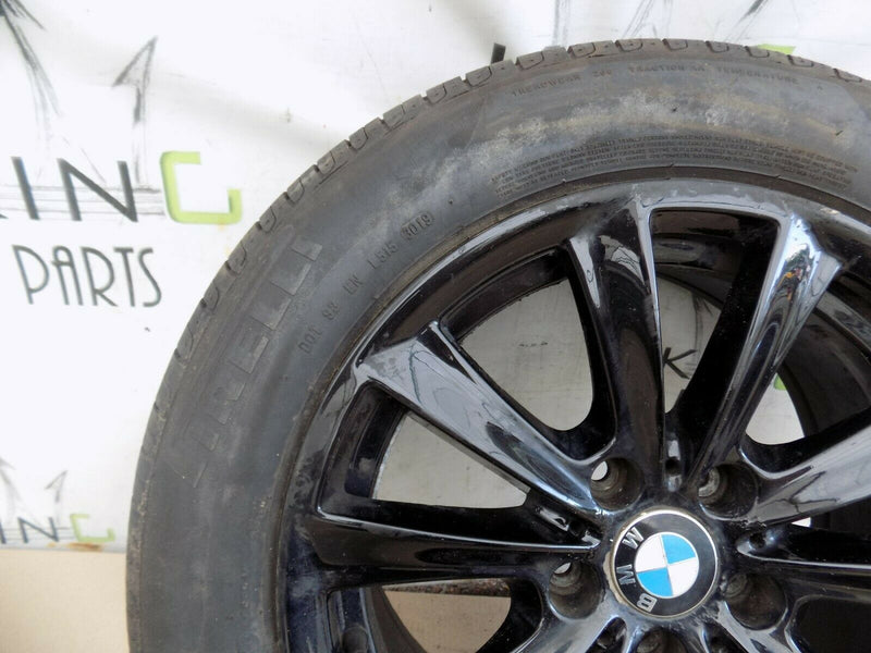 BMW  5/6 SERIES F10 F11  BLACK 8JX17" ALLOY WHEEL WITH TYRE GENUINE 6780720