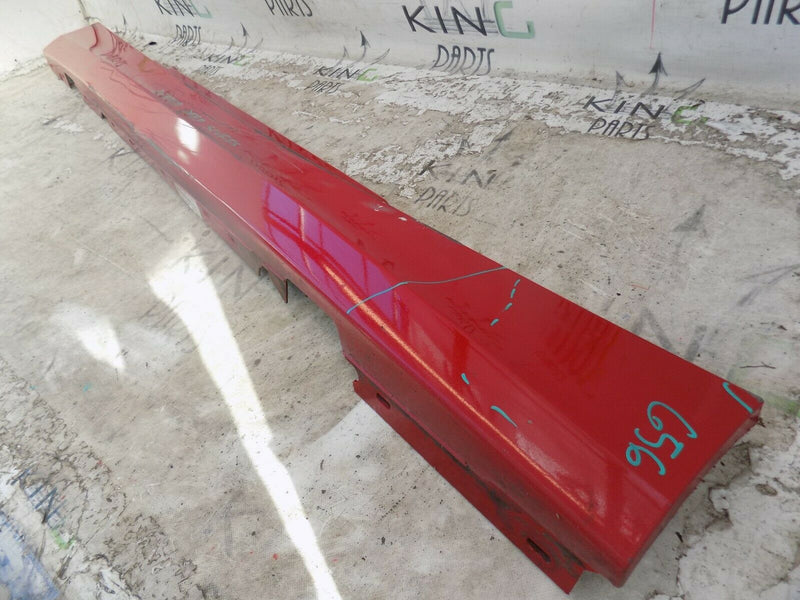 BMW 1 SERIES E81 E82 E88 LCI STRIP SIDE SKIRT RIGHT O/S IN RED 51777183234