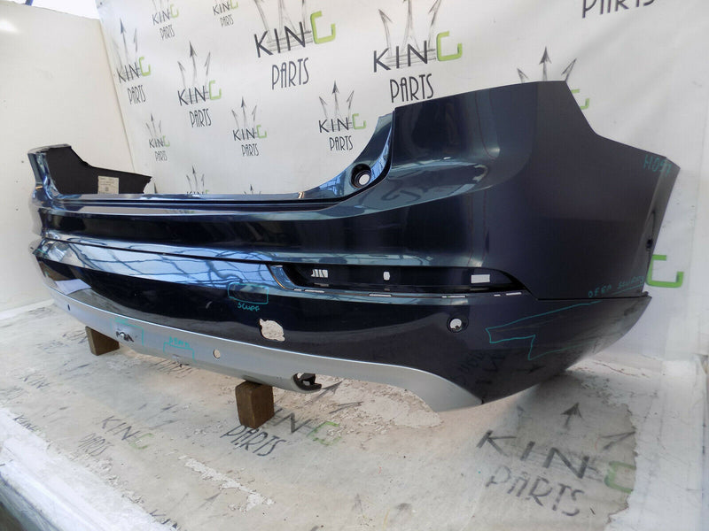 VOLVO XC90 II R-DESIGN 2014-2017 NAVY REAR BUMPER GENUINE 6x PDC 31353390