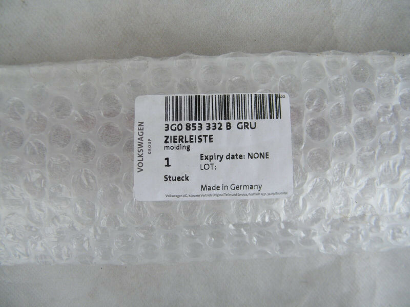 VOLKSWAGEN MOUDLING TRIM 3G0853332BGRU (VW16)